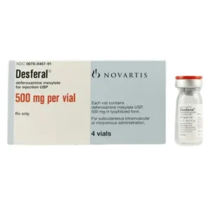 Desferal Injection প্যাক ইমেজ